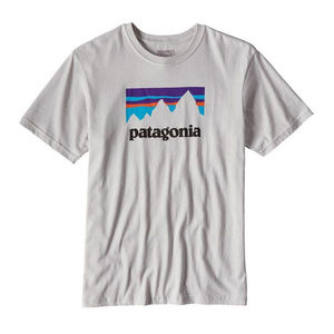 Patagonia Men's Shop Sticker Cotton T-Shirt NWT
